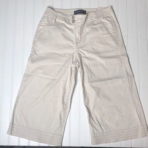 Light Khaki Capri Pants